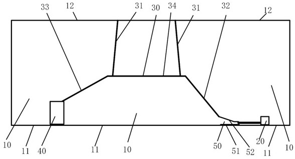 Darkroom reconfigurable strip line for electromagnetic compatibility test