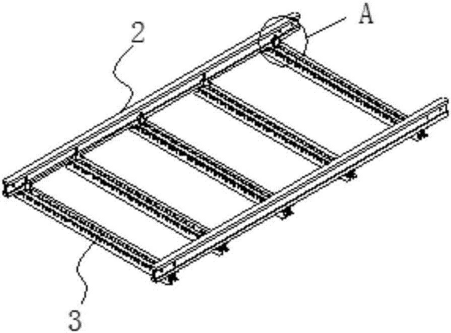 A formwork assembly method for the main tower of a cable-stayed bridge with a curved single tower and double cable planes