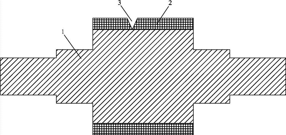 An online recovery method for tapered hole defects on the surface of crystallization rolls