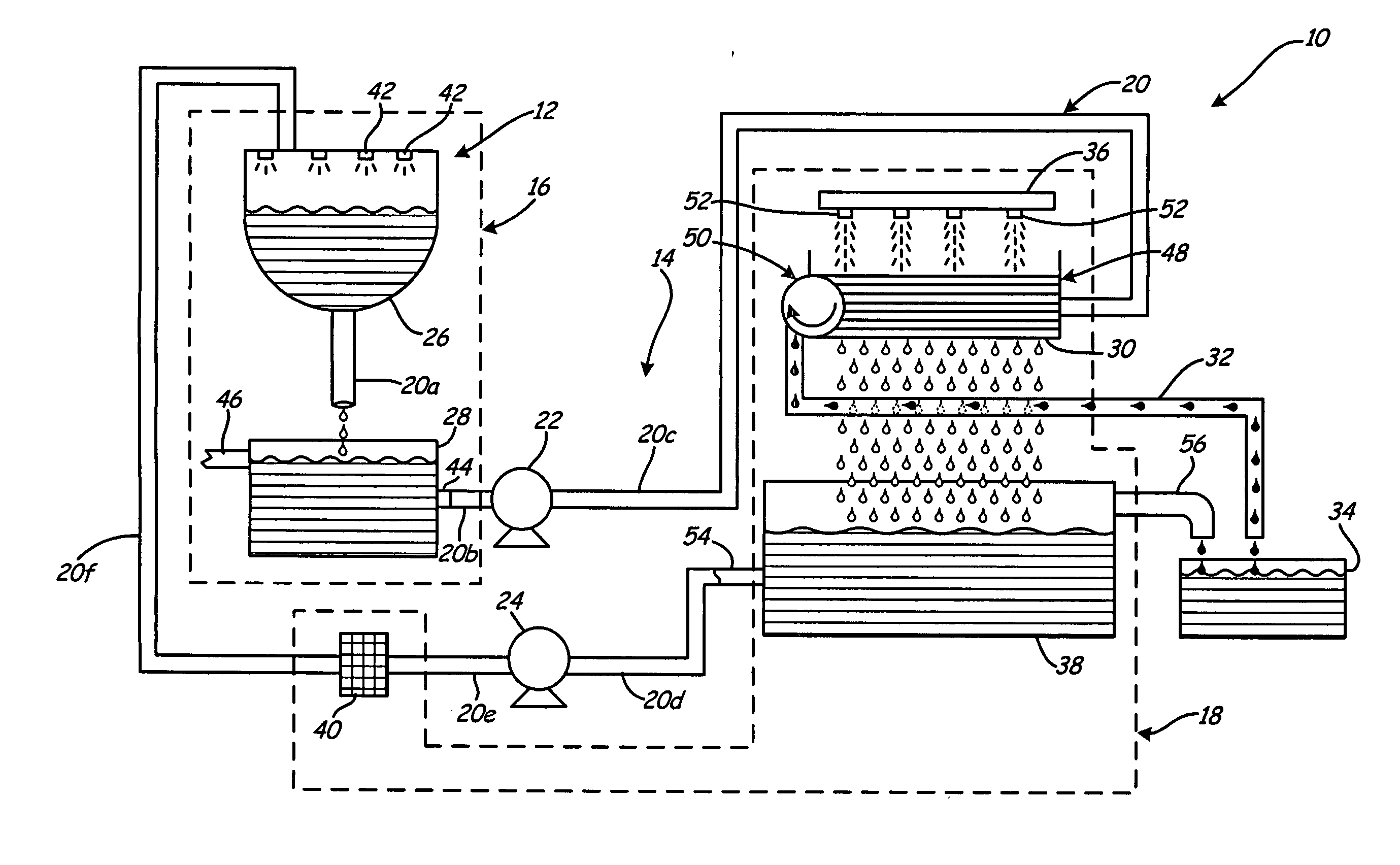 System and method for on-site reclamation, reconditioning, and reapplication of poultry processing water