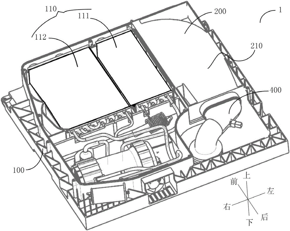 Heat pump mounting box and heat pump clothes dryer or heat pump washing-drying-integrated machine