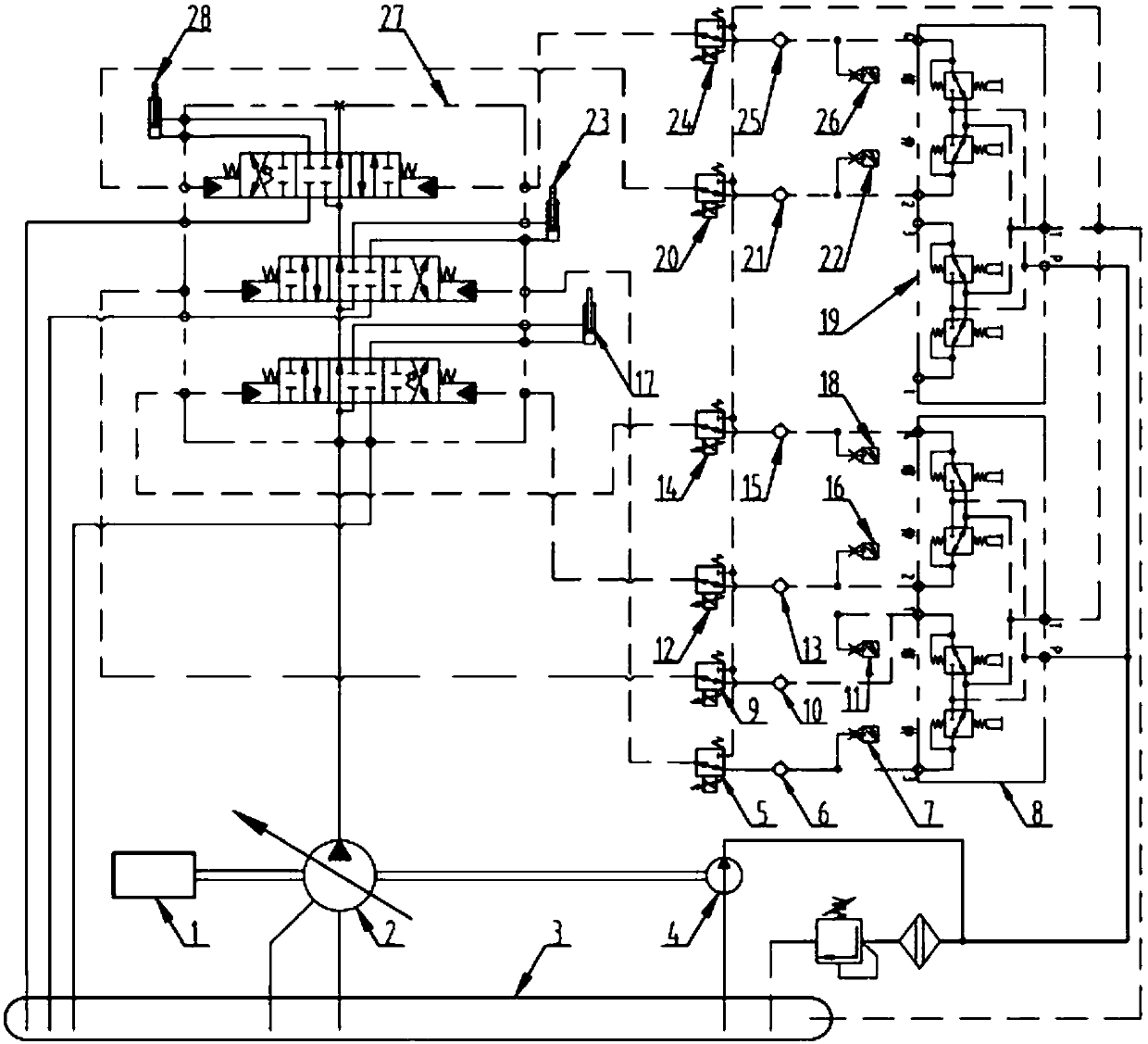 System for controlling speed of scarifier working device and speed control method