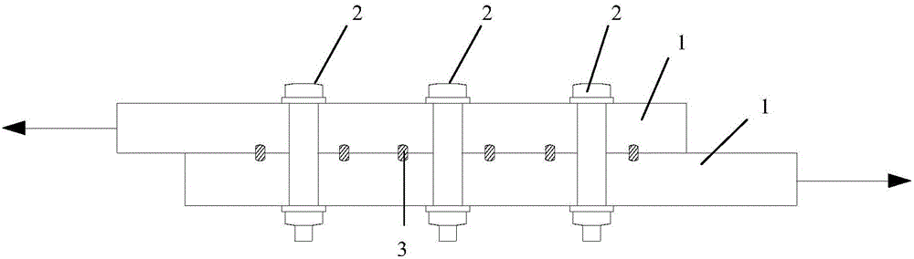 Steel structure and high-strength bolt friction type connecting method based on particle anti-sliding effect