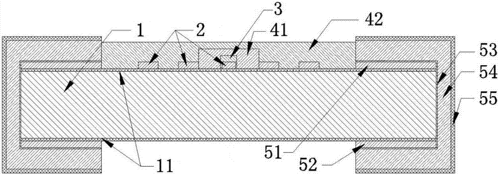 PCB (printed circuit board) matrix fuse and manufacturing method thereof