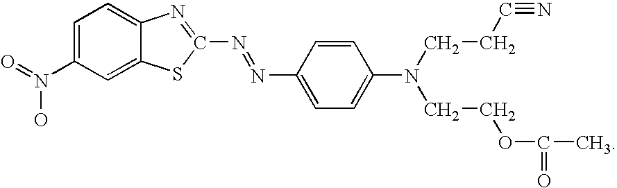 Pigmented organic peroxides having disappearing red color