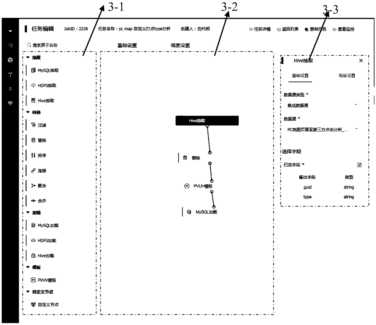 Processing system and method supporting algorithm component