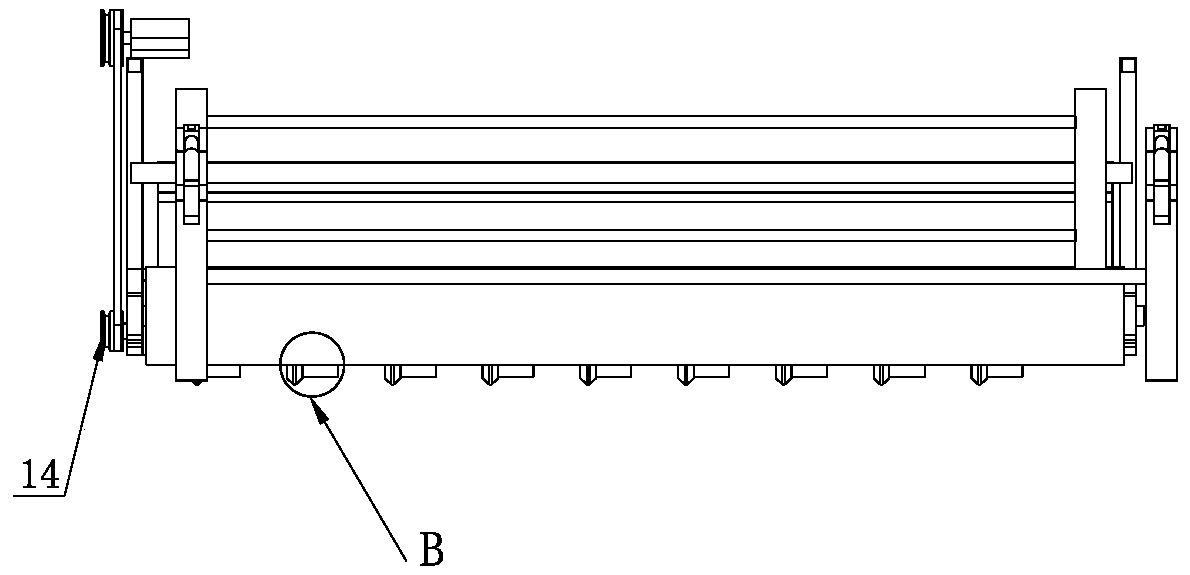 Ground attaching sowing deep fertilization soil covering combined operation machine and method