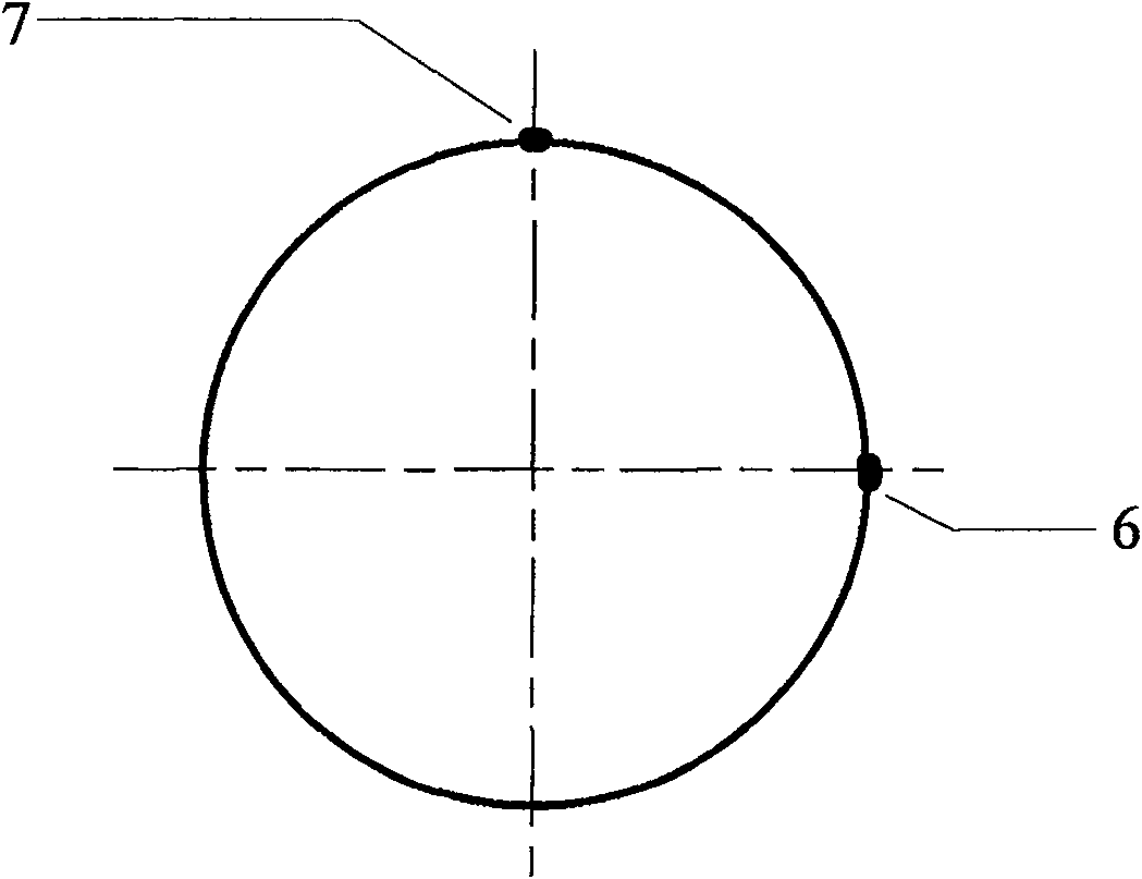 Determination method of horizontal hydraulic load at rotary wheel of water turbine-generator set