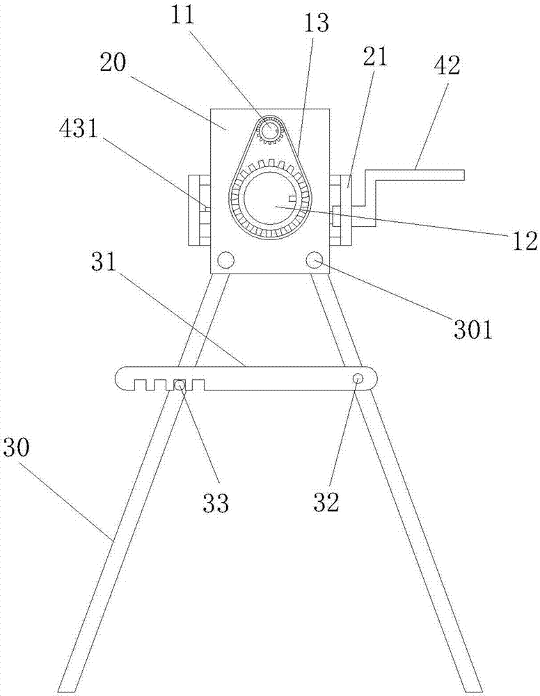 Safety cradle for construction engineering