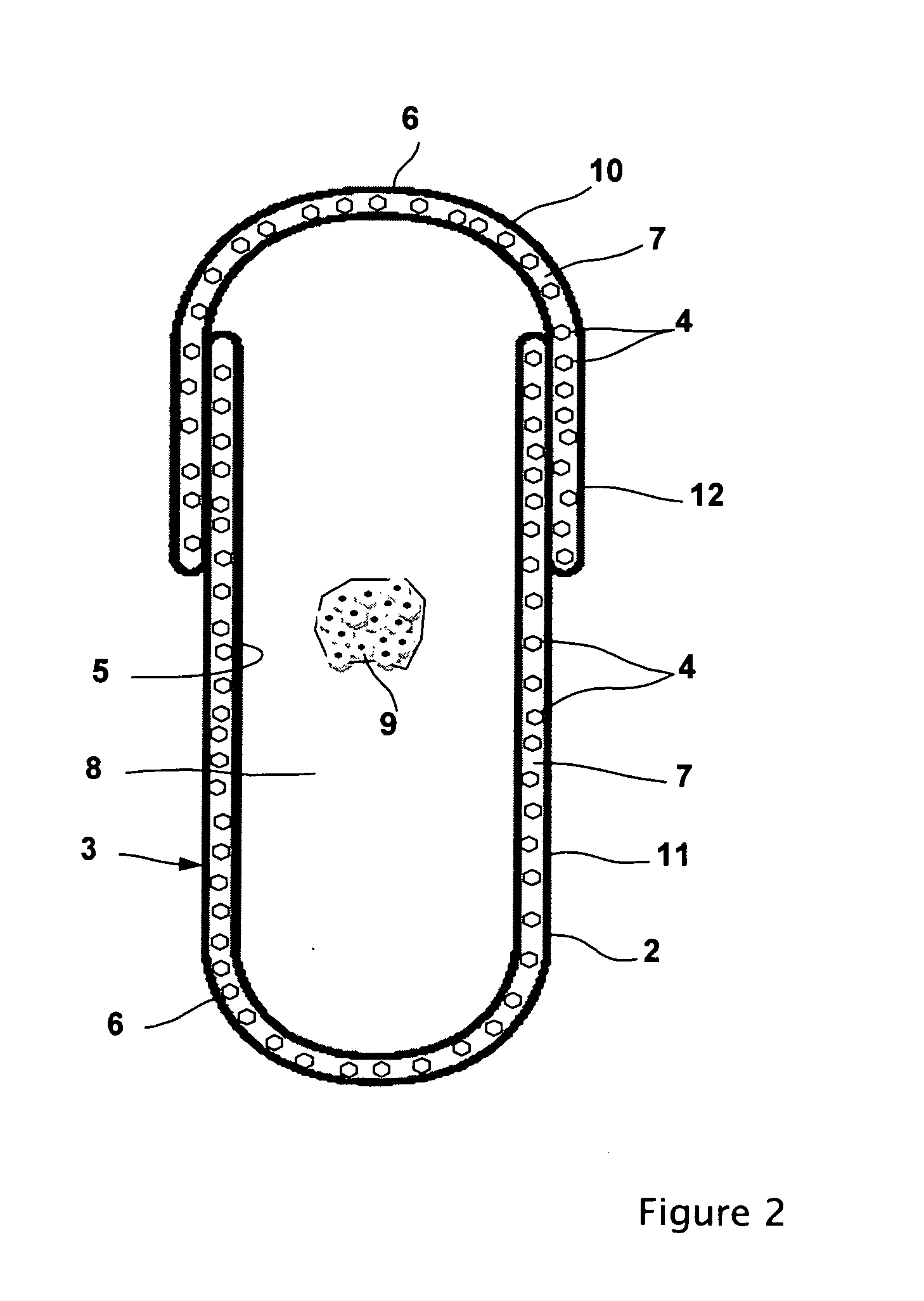 Physically dispersed, molecularly dissolved and/or chemically bound drug(s) in an empty, hard capsule shell composition