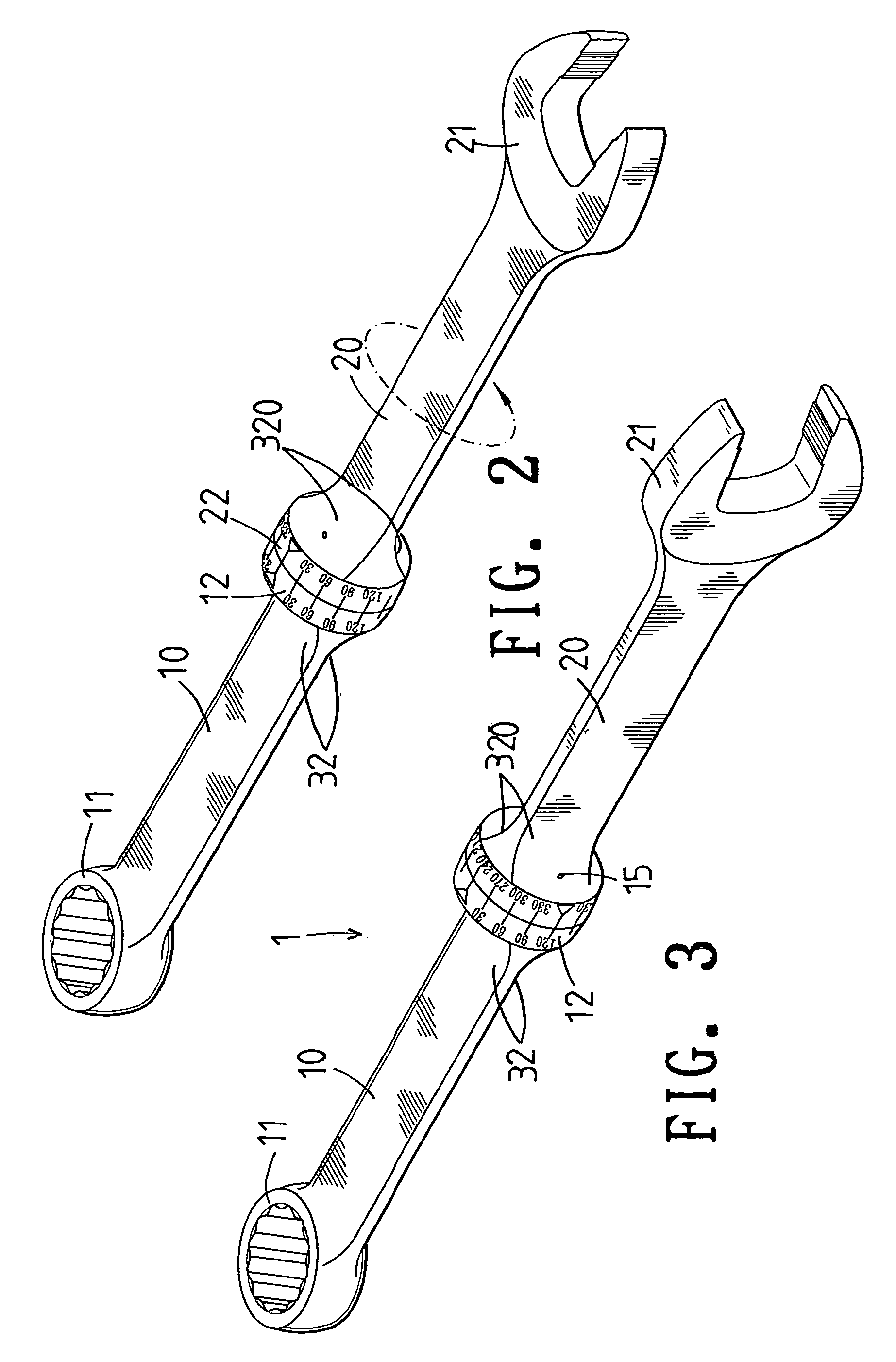 Wrench having rotation adjustment effect