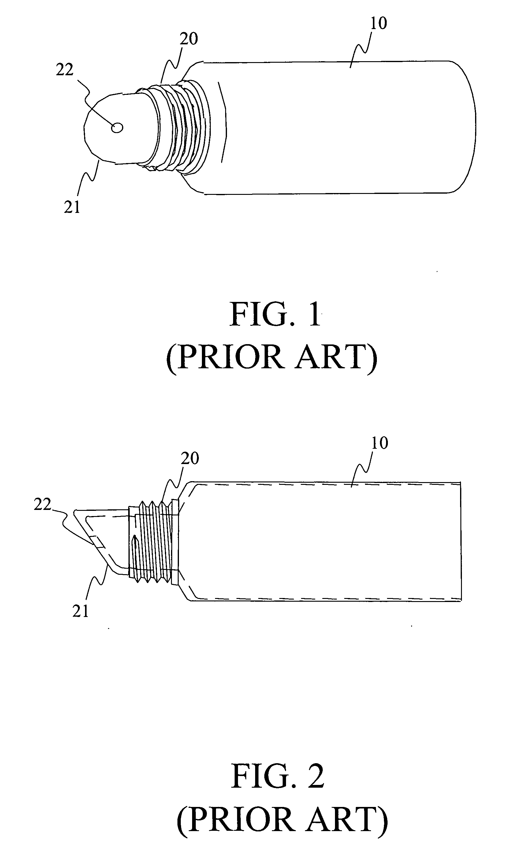 Collapsible squeeze tube