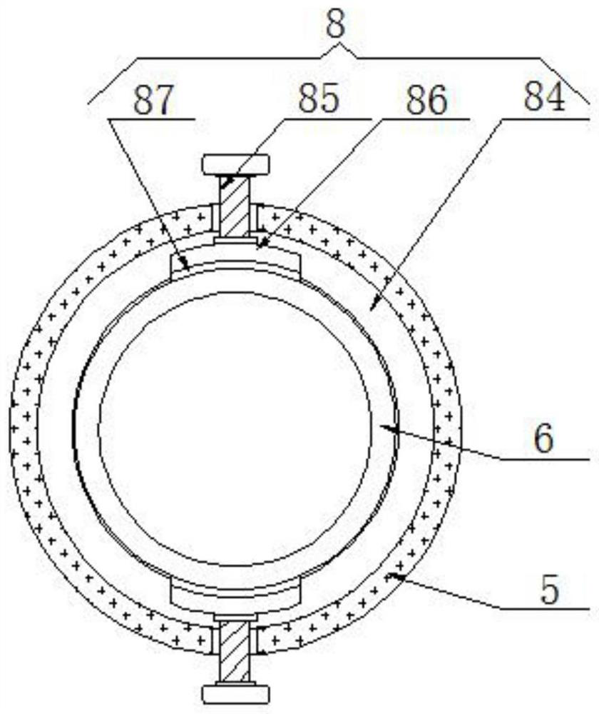 Online detection device for viscosity of water-based printing ink for corrugated board printing, and detection method thereof