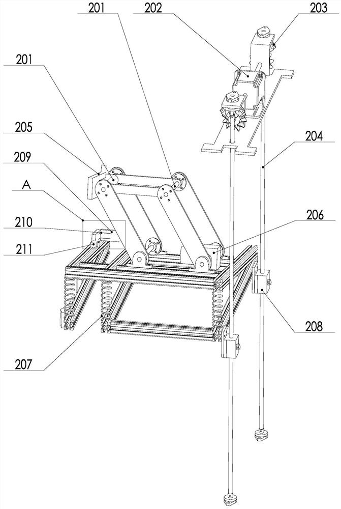 A kind of pineapple picking machine