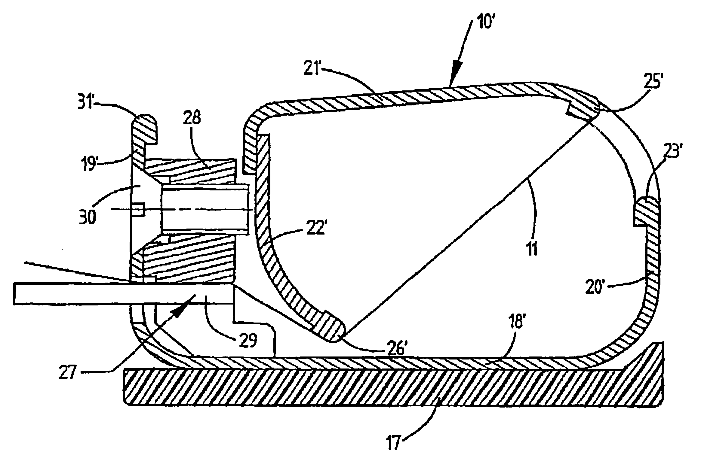 Gripper housing