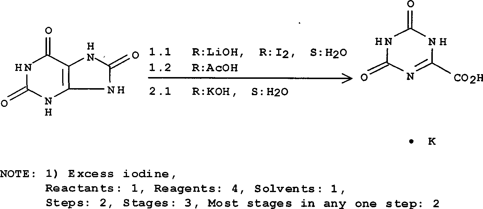 Refining method for preparing high-purity oteracil potassium