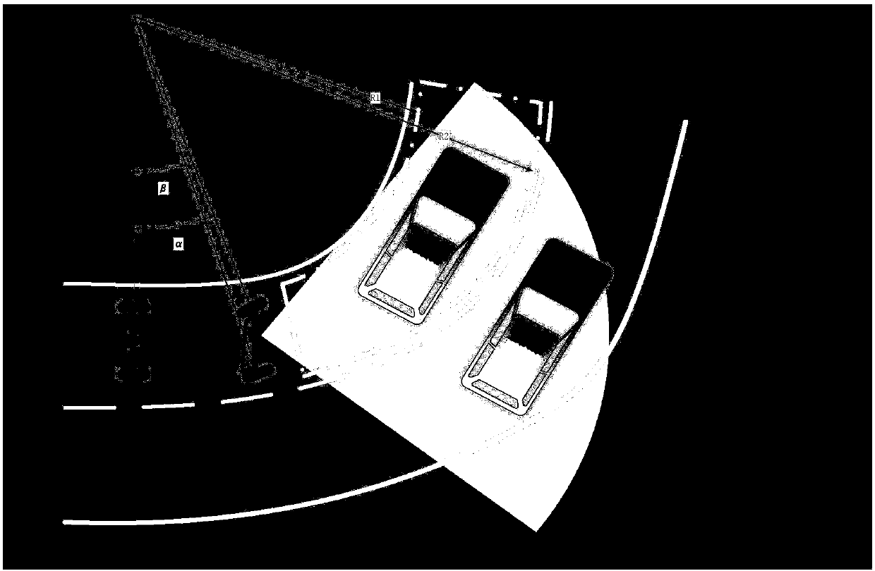 Vehicle active collision avoidance method adopting sensor fusion