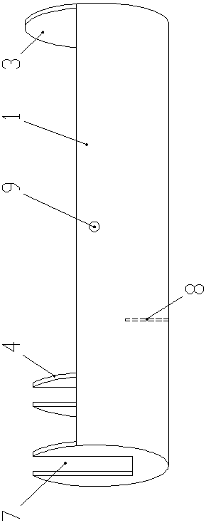 Mouse nerve retrograde tracing mark component