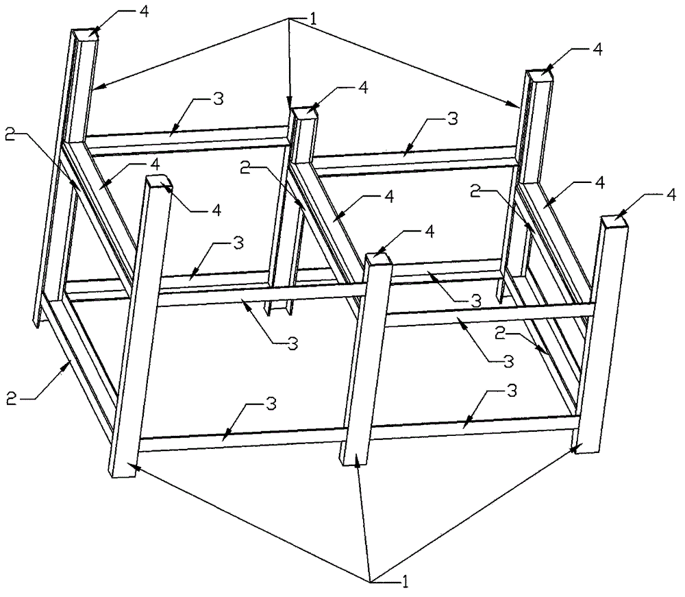 Copper material rack