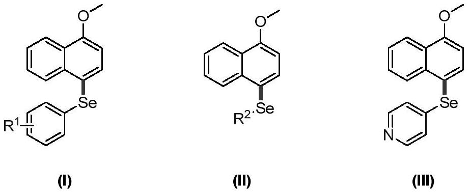 Preparation method of 4-selenomethoxynaphthalene