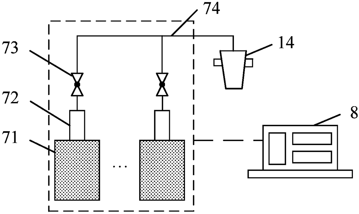 Intelligent spraying device