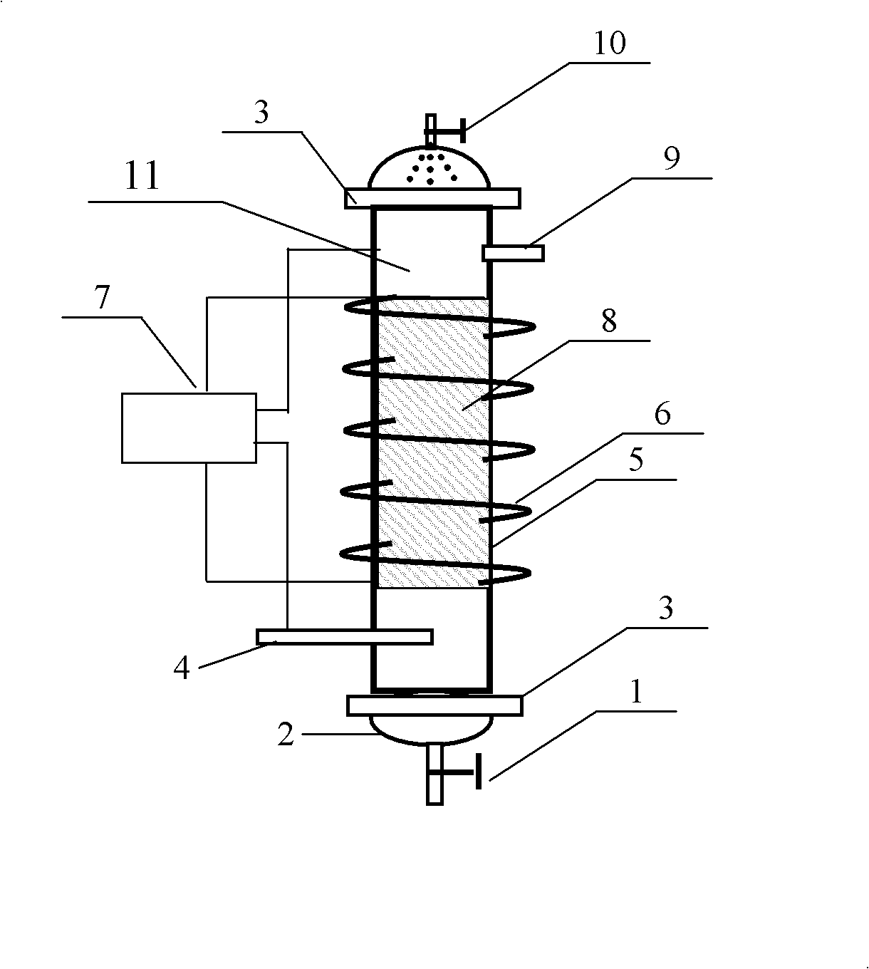 Method and device for controlling clogging of filler layer of biofiltration device