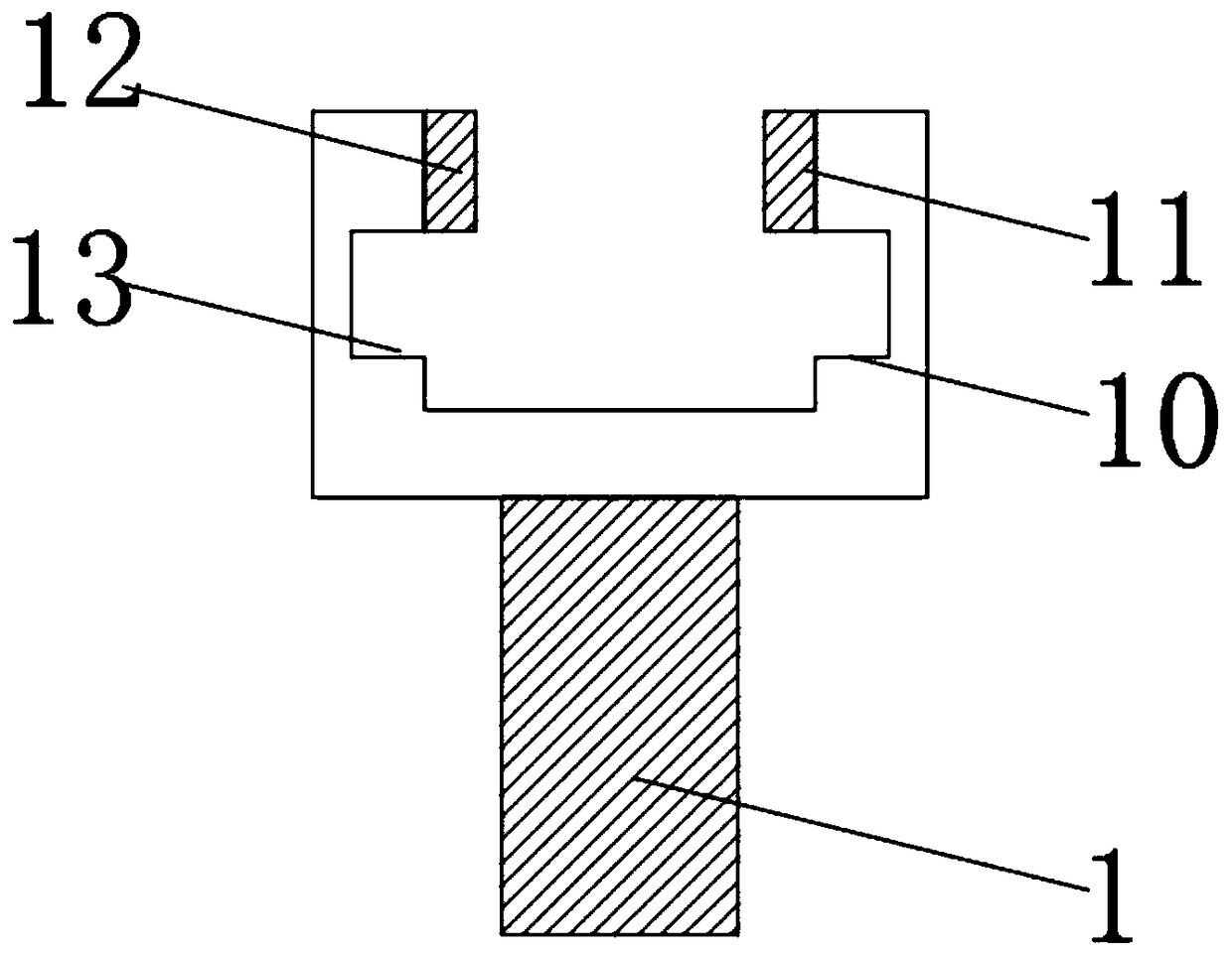 Acoustic barrier easy to splice and used for train track