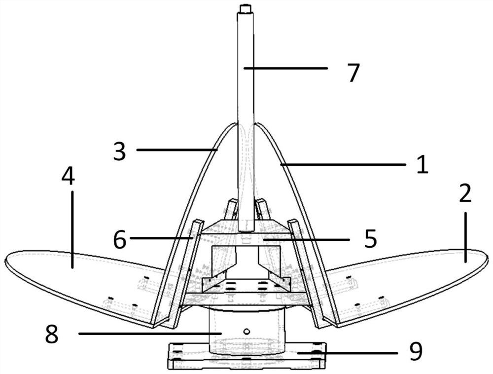 High-precision calibration positioning device for radar satellites and GNSS satellites