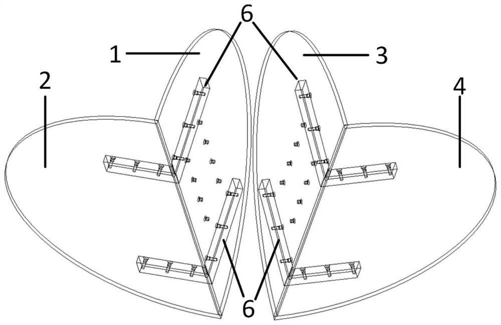 High-precision calibration positioning device for radar satellites and GNSS satellites