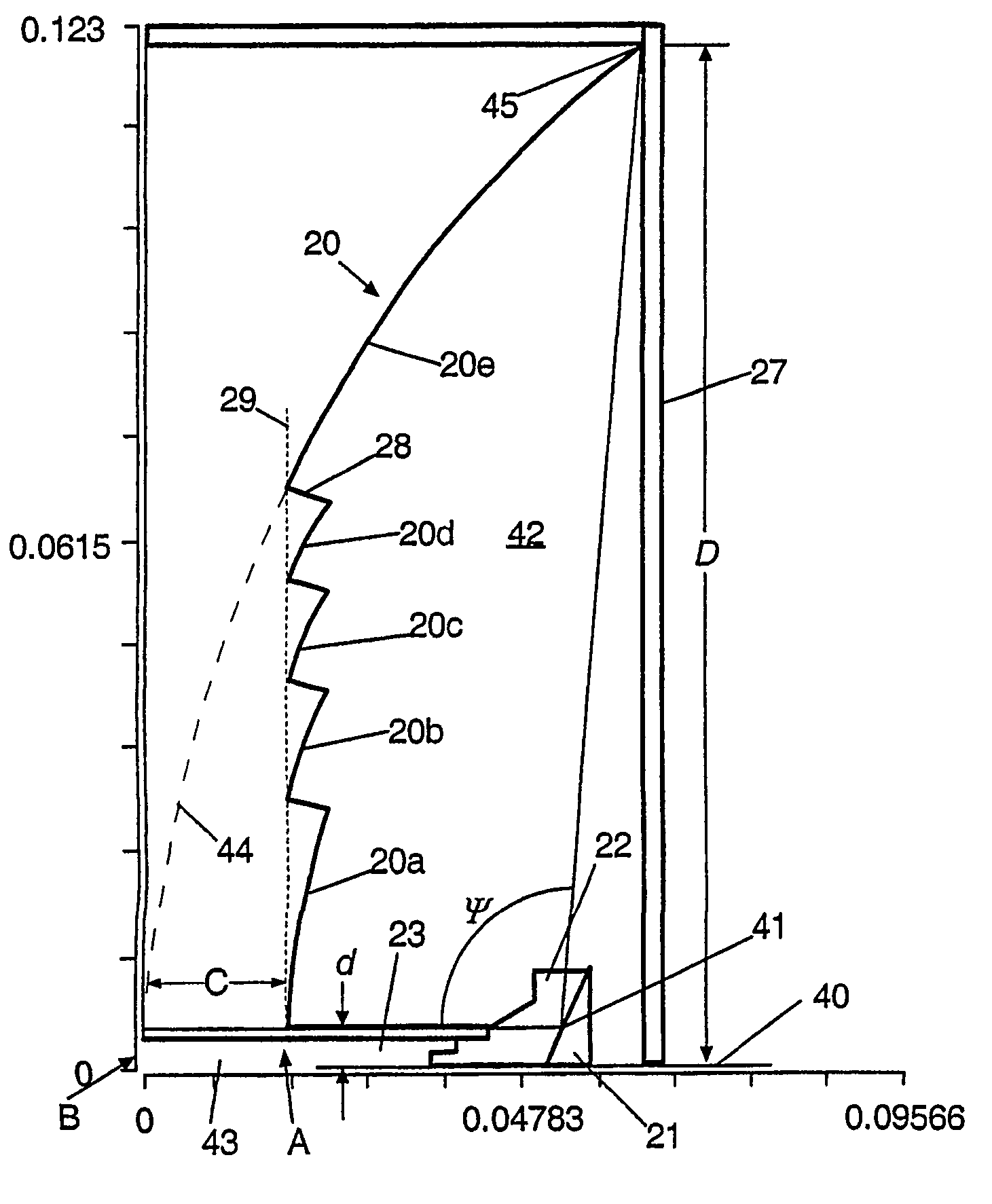 Parabolic reflector and antenna incorporating same