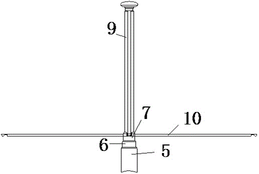 Telescopic antenna of mobile terminal