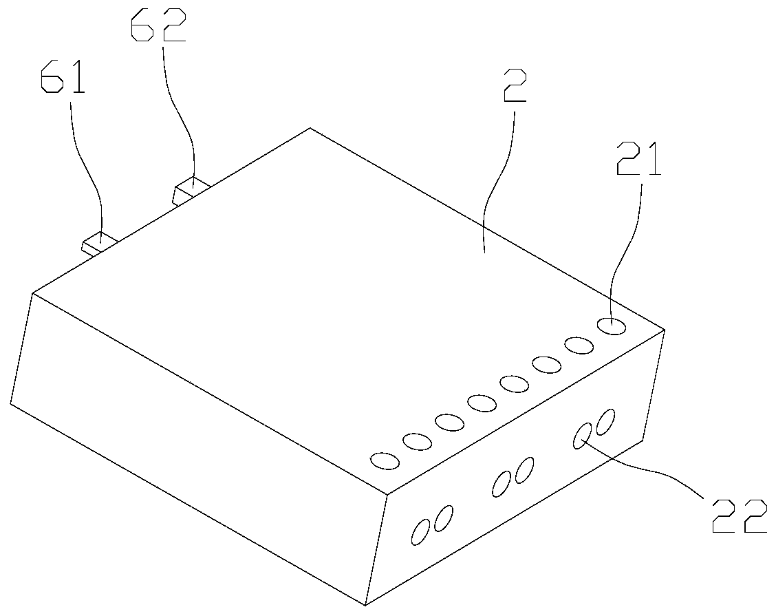 Piezoelectric fan, radiator and electronic equipment