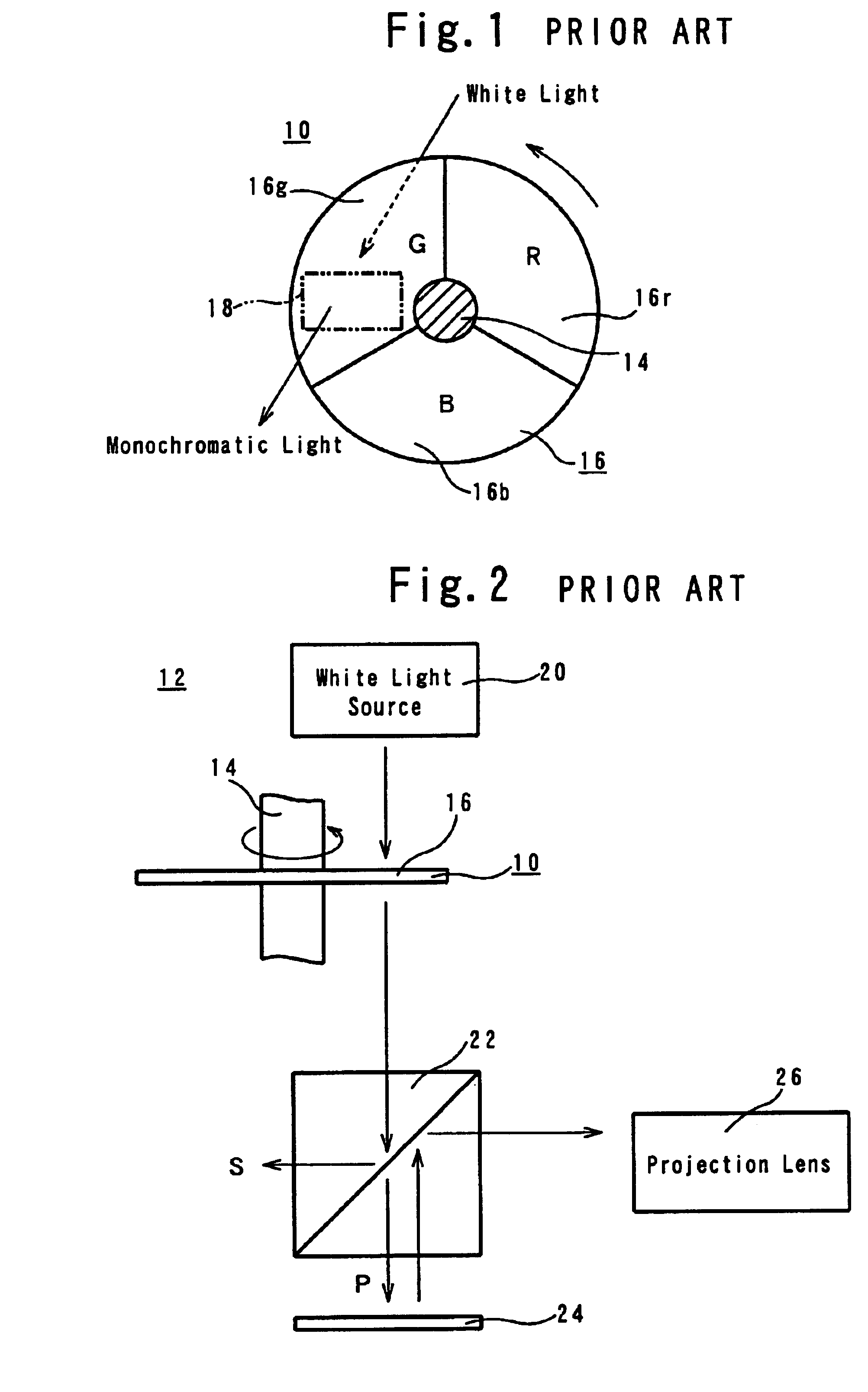 Polarized light color filter and video projector comprising the same