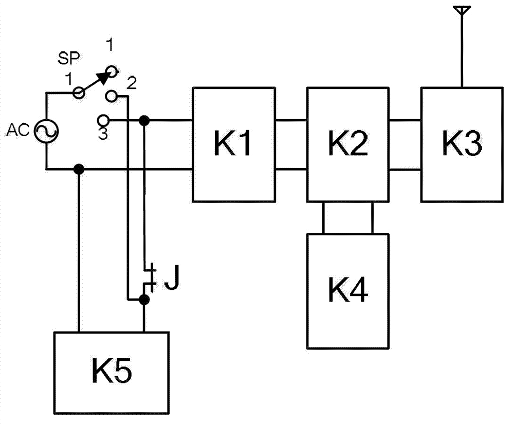 Wireless control circuit for automatic thin-wall copper tube fresh air handling machine