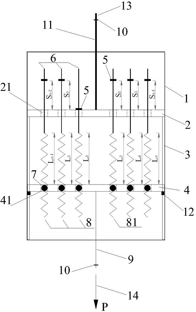 Cable simulation device and cable simulation method in ship mooring physical model test