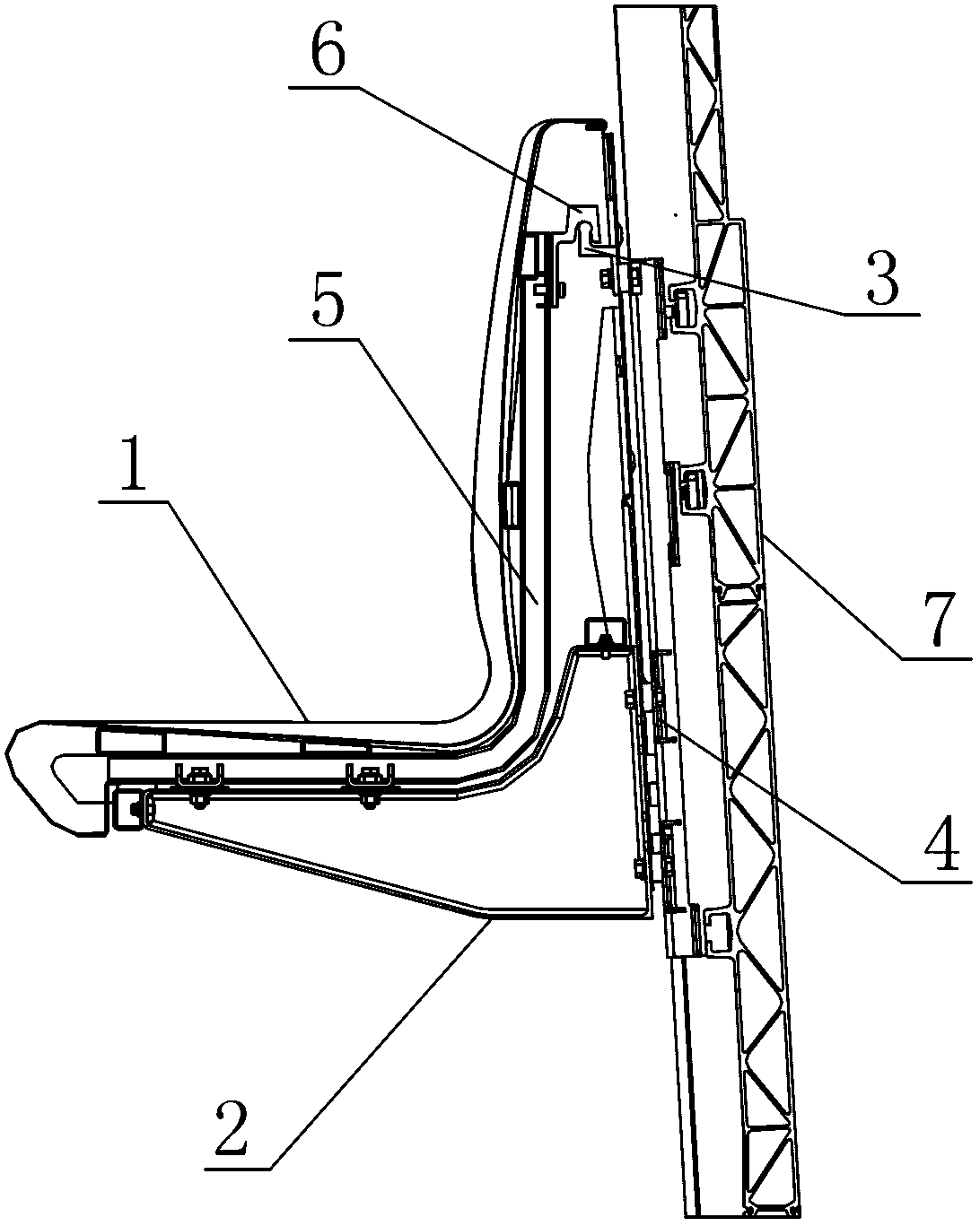 Integral type stainless steel seat