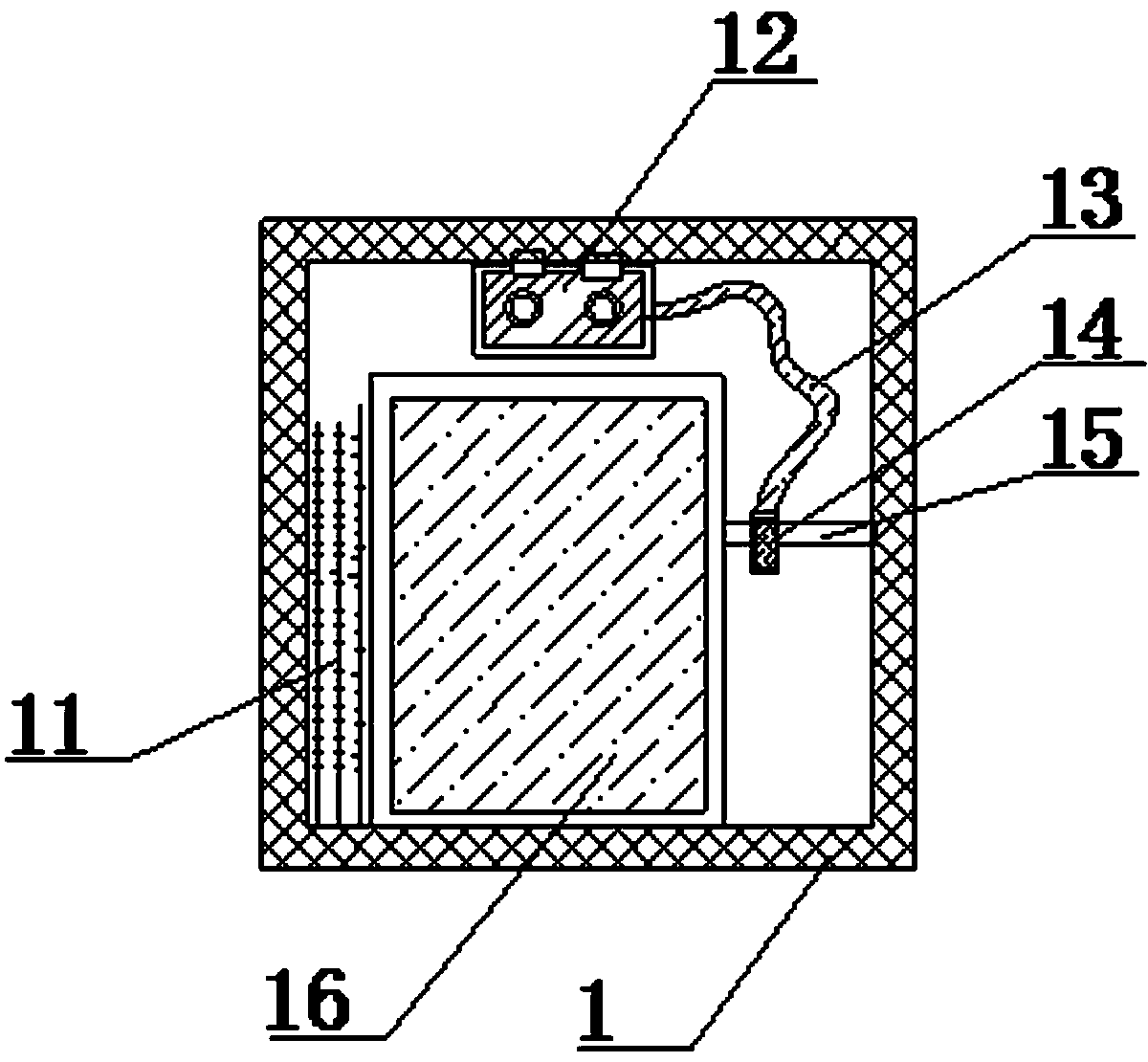 Electrostatic eliminating device for electromechanical equipment