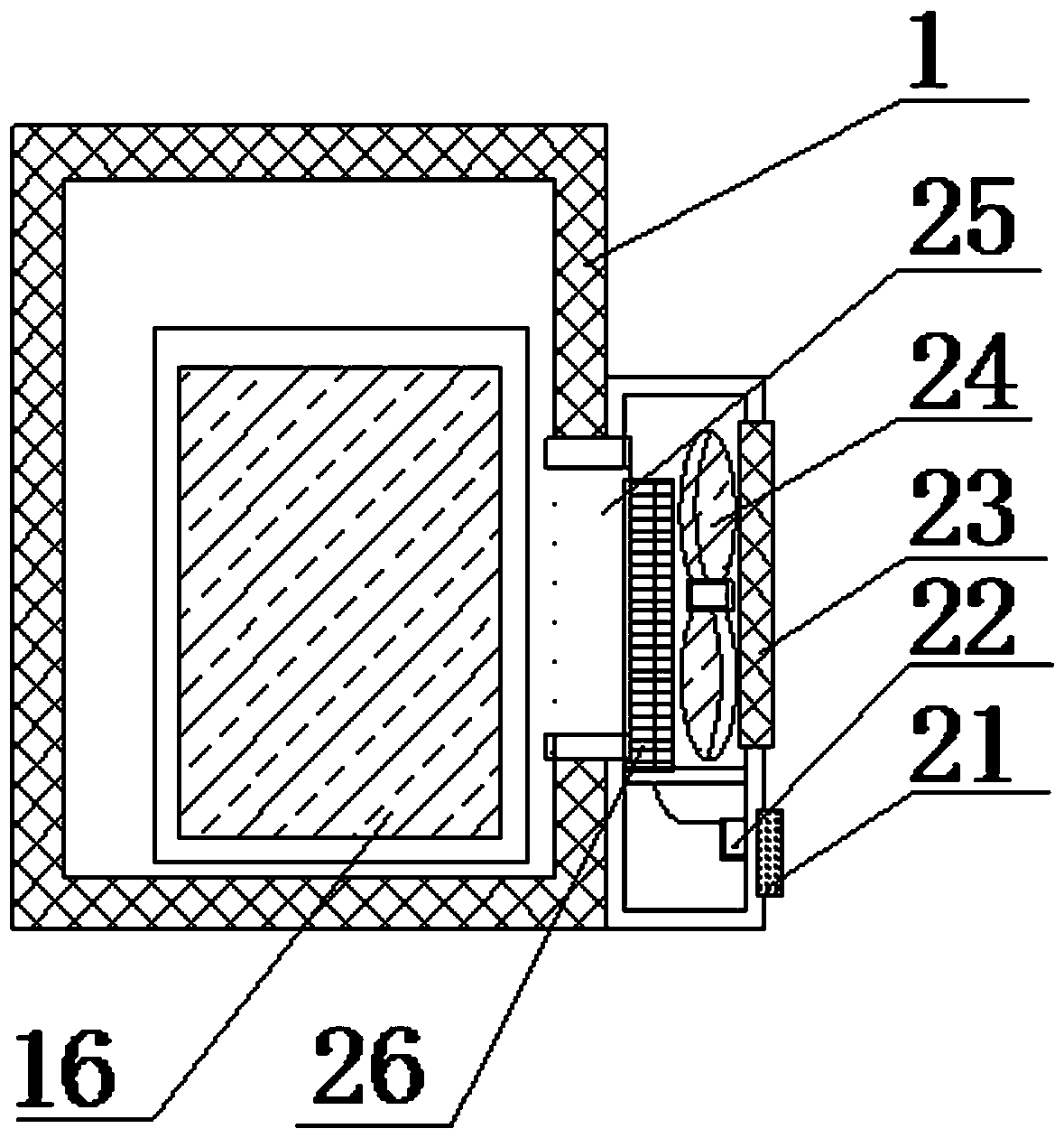 Electrostatic eliminating device for electromechanical equipment