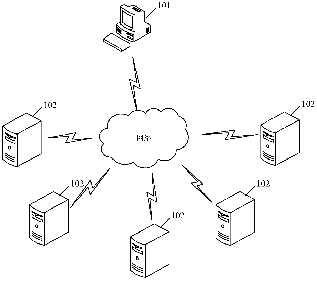 Cross-node data processing method and device