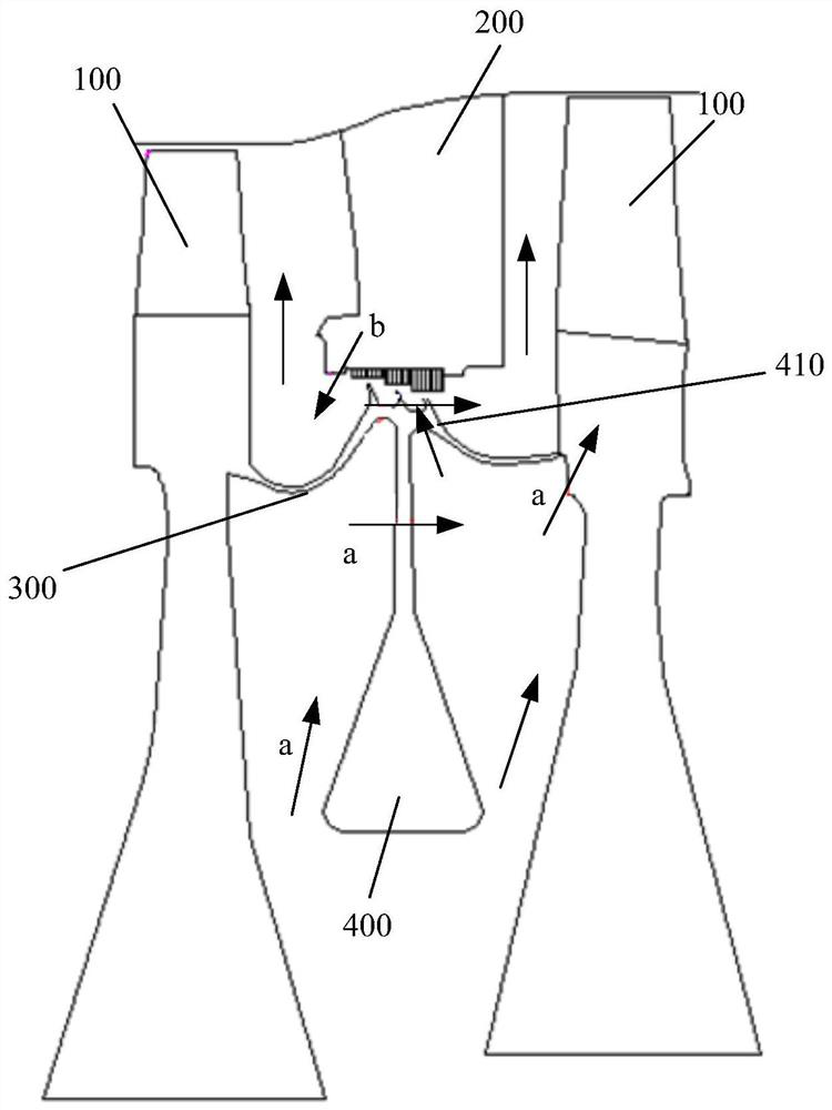 Aero-engine turbine rim sealing structure