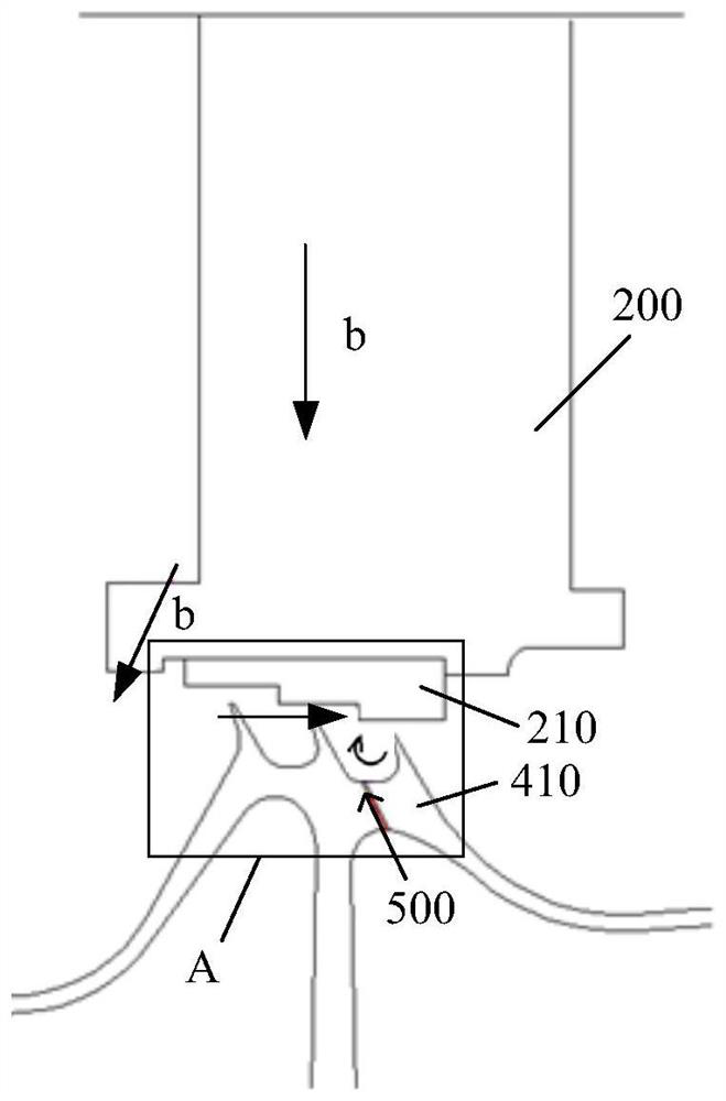 Aero-engine turbine rim sealing structure