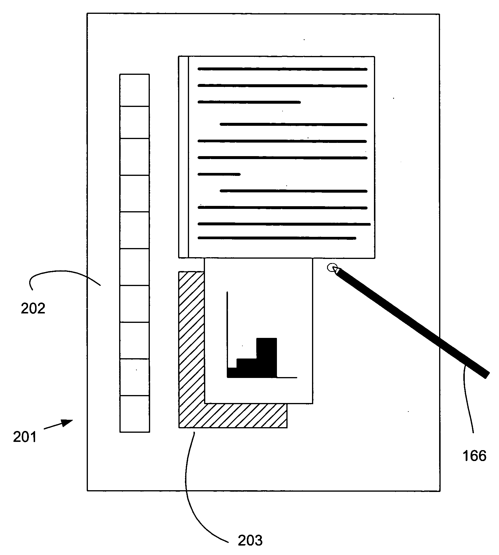 Data input panel character conversion