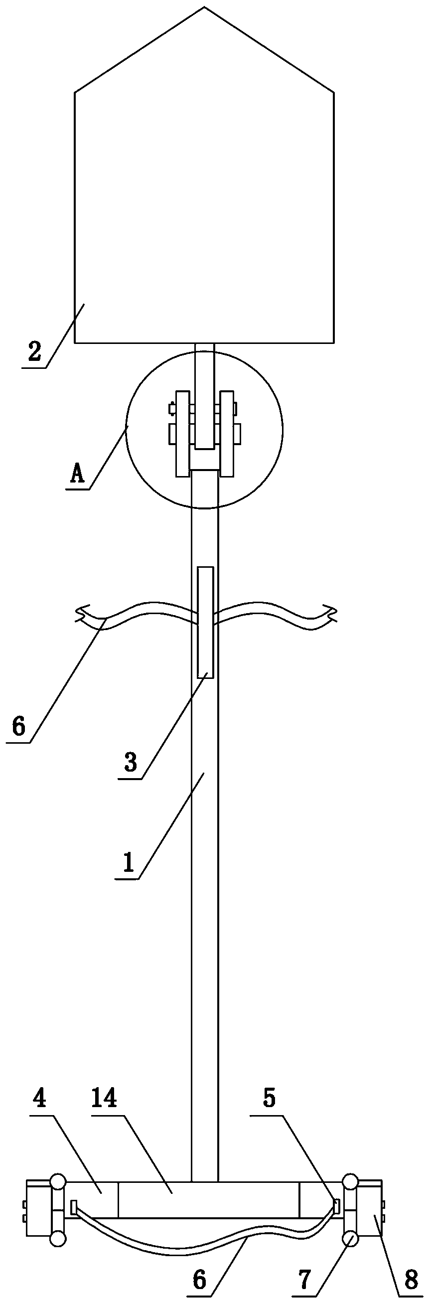 Spade stool for aerial work