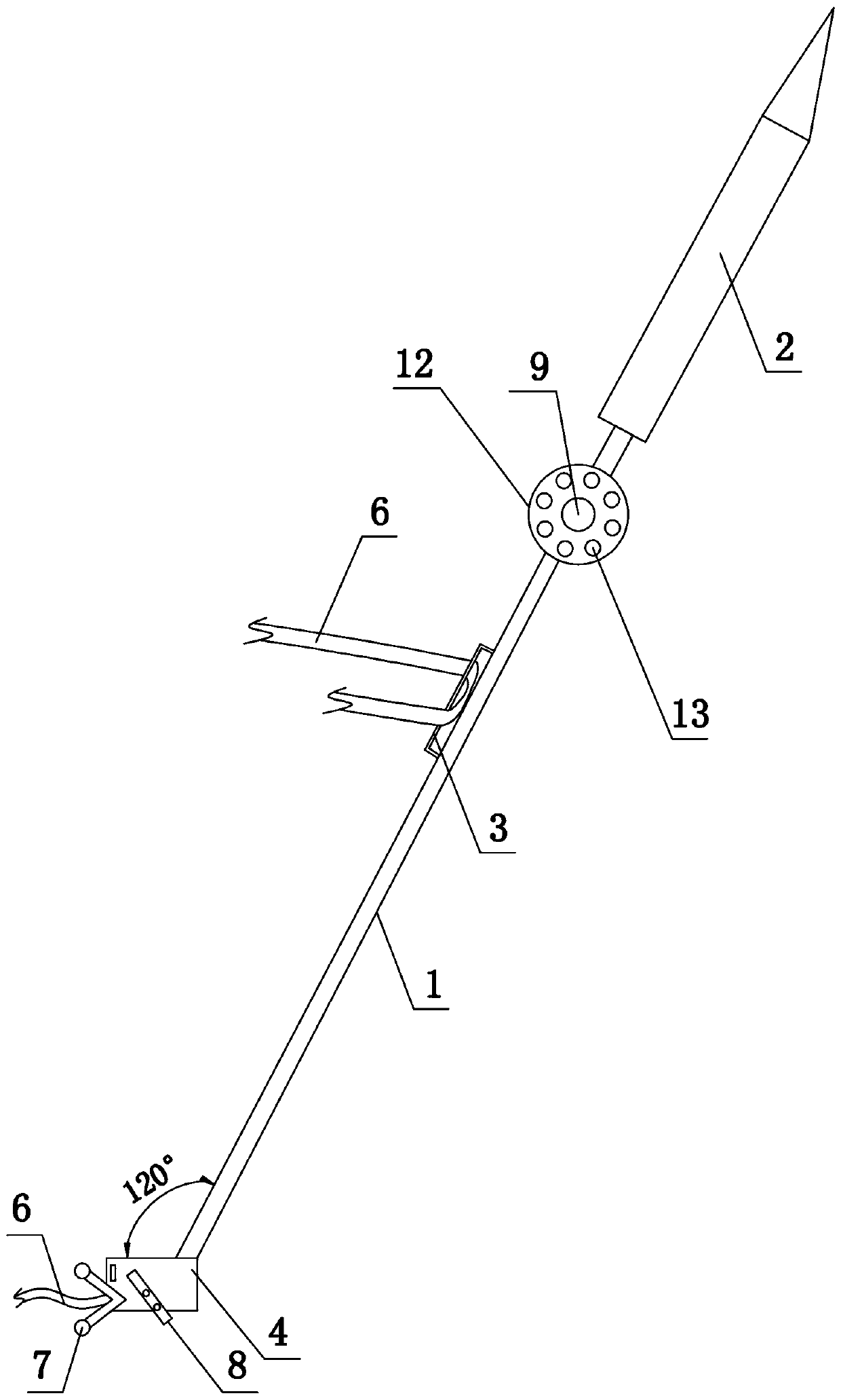 Spade stool for aerial work