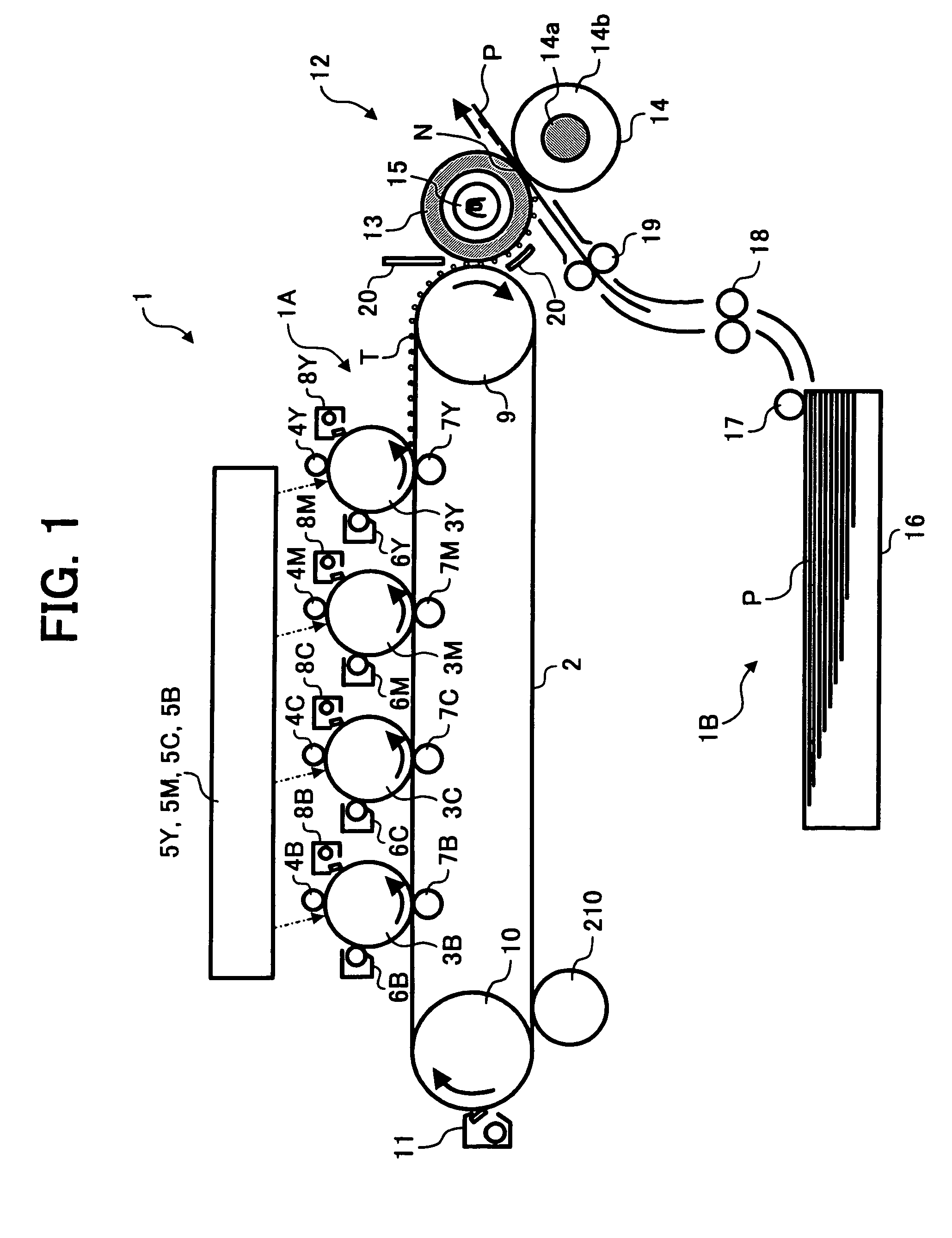 Transfer fixing apparatus