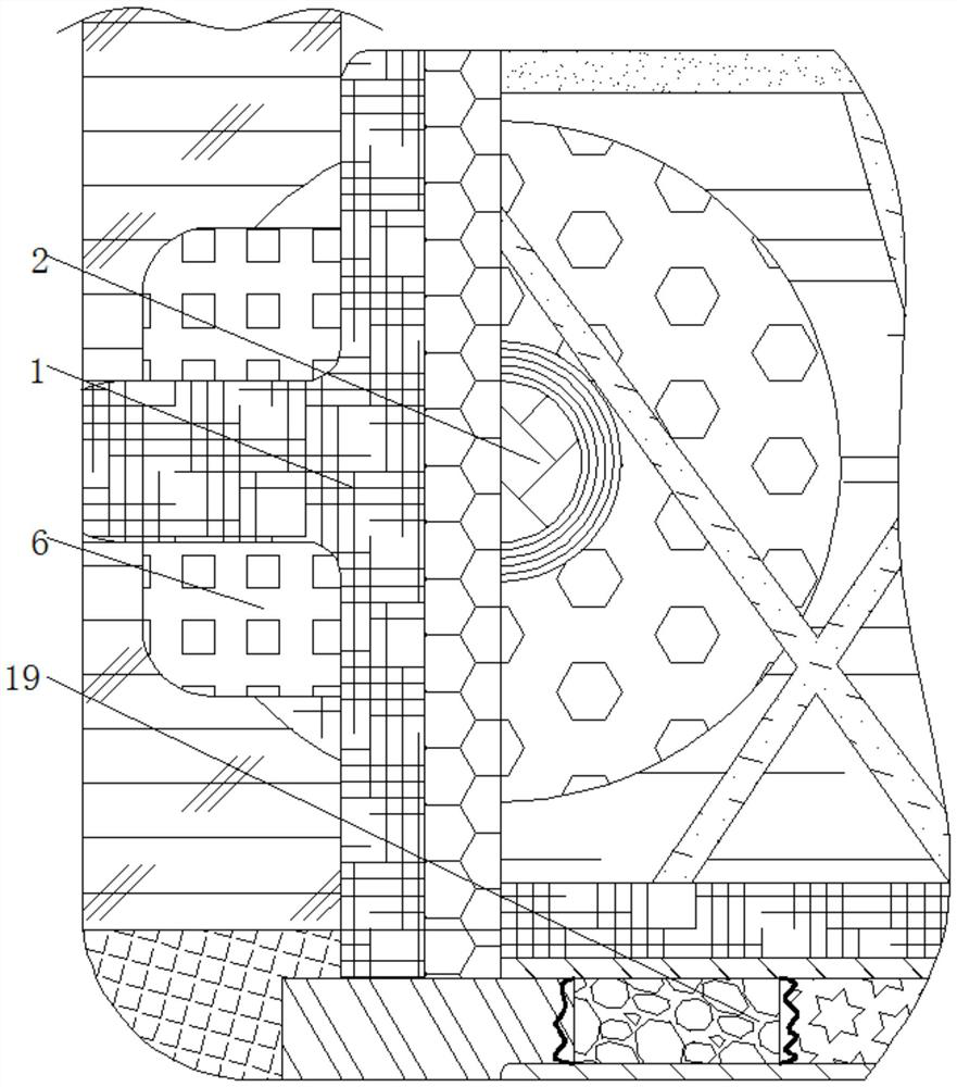 Intelligent safety auxiliary device for building outer wall hanging basket