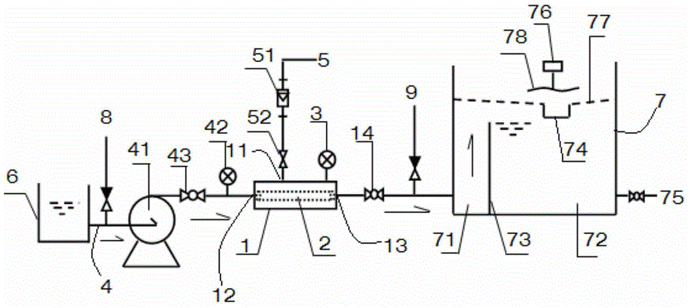 Micro-nano bubble generation device and sewage purification system