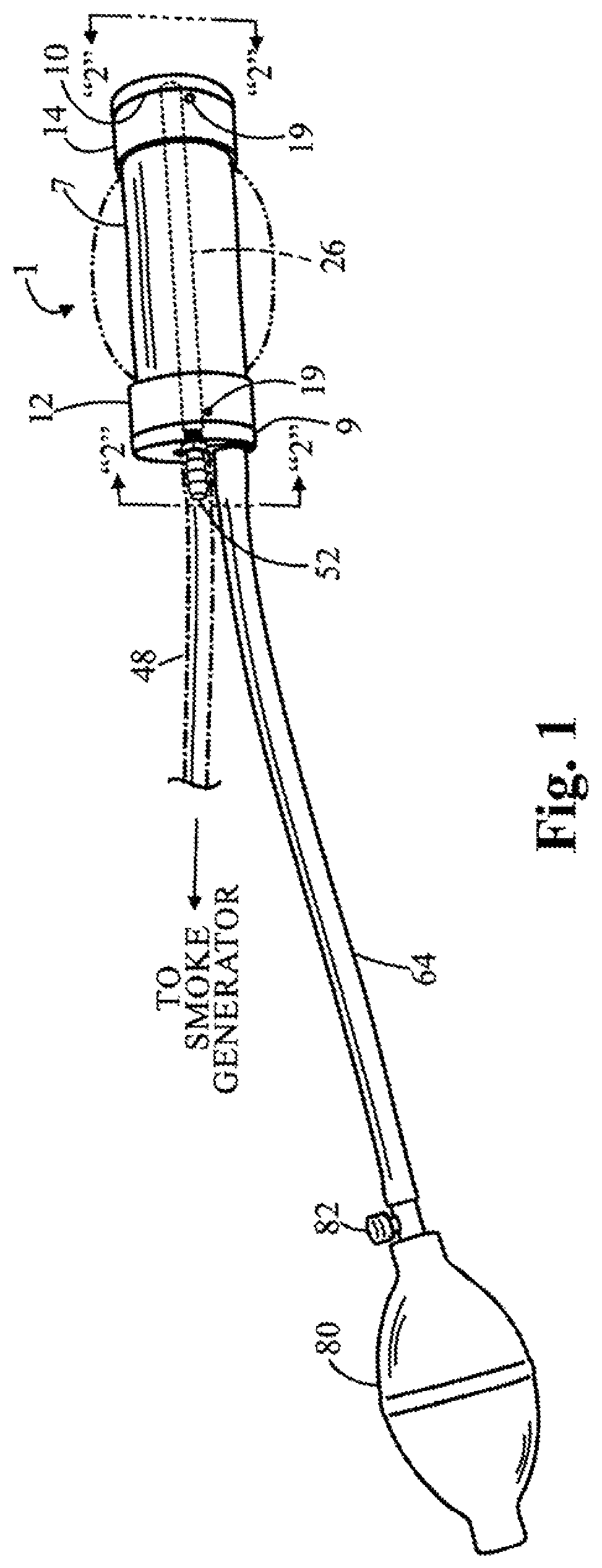 Flexible universal bladder tool for detecting leaks in a closed fluid system