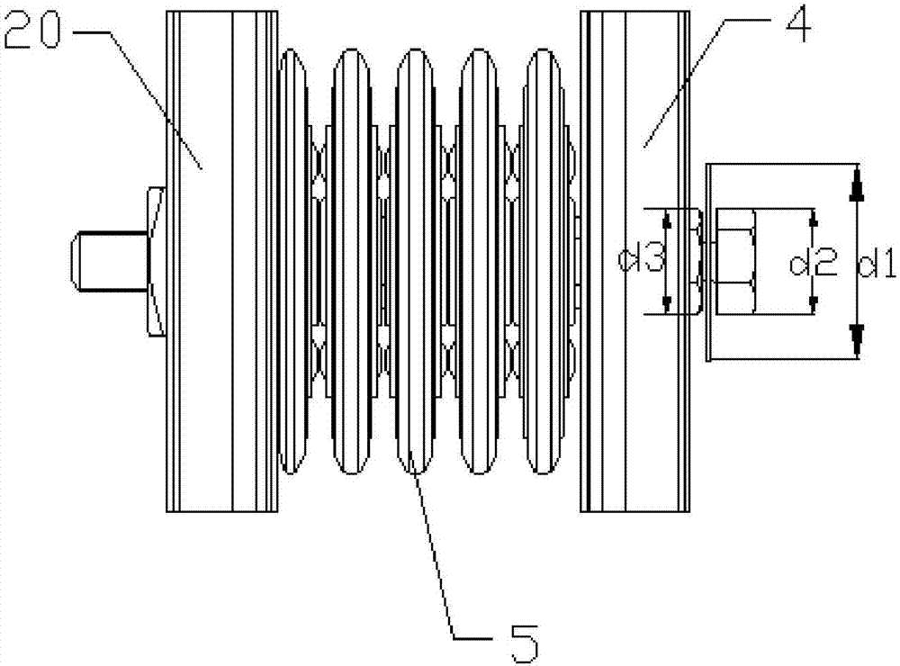 Bus duct connector with high protection grade