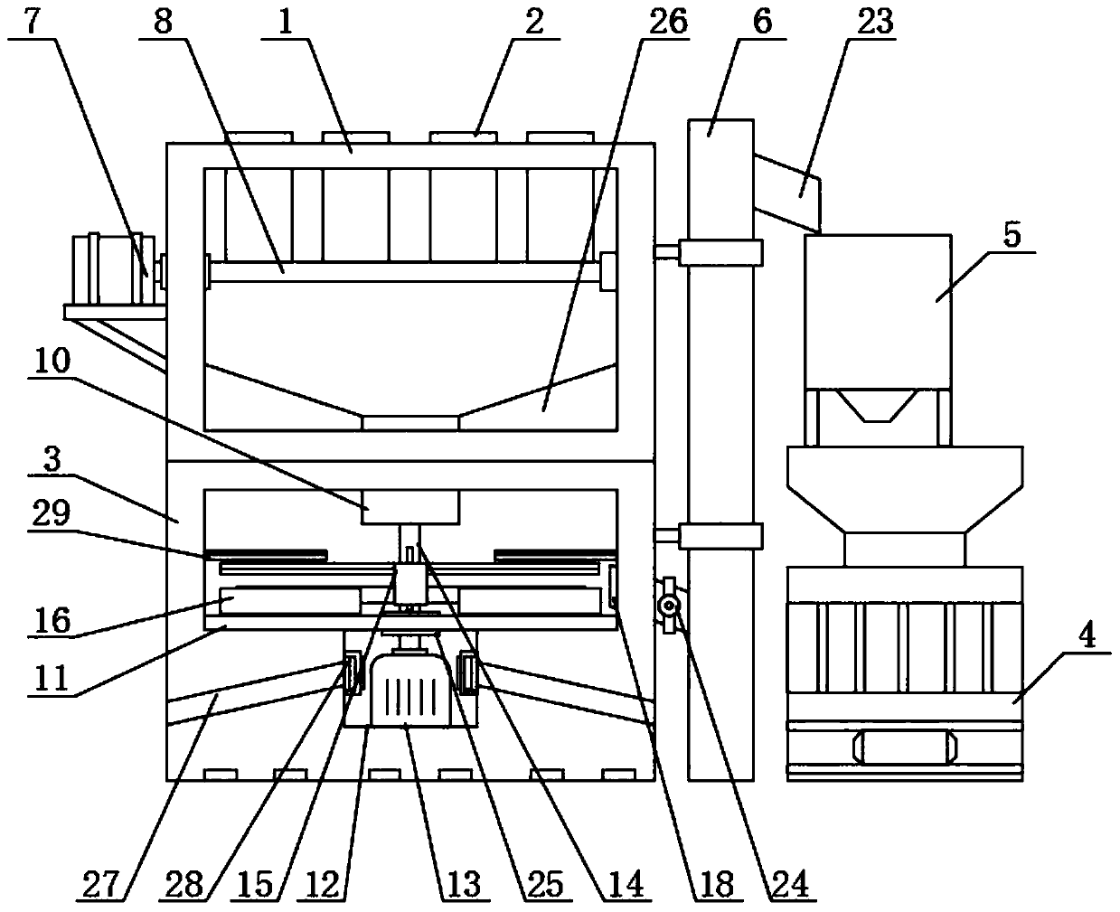 Manufacturing method and tool die of precise concrete briquette